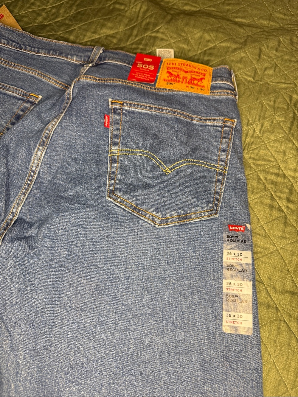 Levi's 505 Regular Fit Men’s Jeans - Light Blue